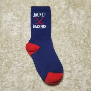 Homage Columbus Blue Jackets Jacket Backer Socks